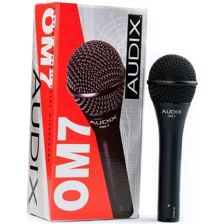 AUDIX OM7 Brand New Microphone: the most feedback resistant live mic 1