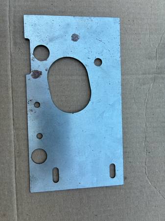 Subframe reinforcement plate for Vespa Piaggio Bravo Grande 1