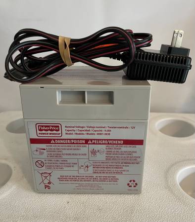 Power Wheels 12-volt Rechargeable Battery 1