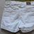 White Denim Shorts american eagle stretch size 0 booty girls cute summ 4 thumbnail