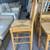 Set of 4 Light Tan Barstools Woven Rattan Seat Used Good Condition 6 thumbnail