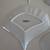 4 New Crate & Barrel White Porcelain Gingko Leaf Plates 18 thumbnail