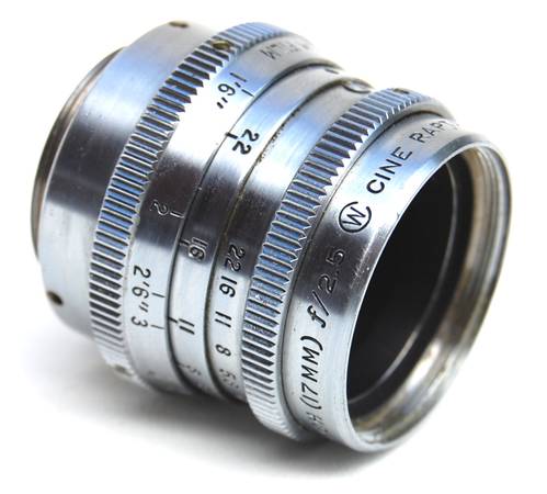 17mm f2.5 BELL & HOWELL RAPTAR WIDE ANGLE C-MOUNT LENS 1