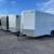 7X16 Enclosed Cargo Trailers - Semi Screwed Exterior - D Rings - Stabilizer Jack 1 thumbnail