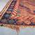 Antique 19th century Caucasian carpet or runner in blue and red 4 thumbnail