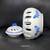 Cobalt Blue White Chinoiserie Butterfly Decor Ceramic Potpourri Jar Lid Pierced 12 thumbnail