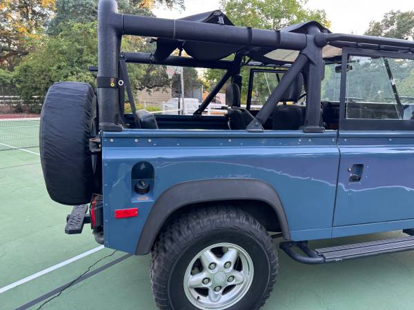 1994 Land Rover Defender 90 NAS Aries Blue - $72,000 (san rafael)63487029201281122