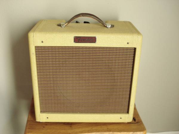 1993 USA Fender Pro Junior Tweed Tube Amp - musical instruments