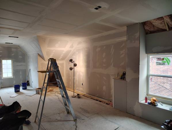 Sheetrock, texture, paint, (sub contractor) best price in town texture 1