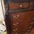 Pair French Antique Mahogany Dresser and Tall Chest- Rococo style 7 thumbnail