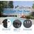 New 4 Pieces Outdoor Patio Furniture Set Conversation Set with Glass Coffee Tabl 5 thumbnail