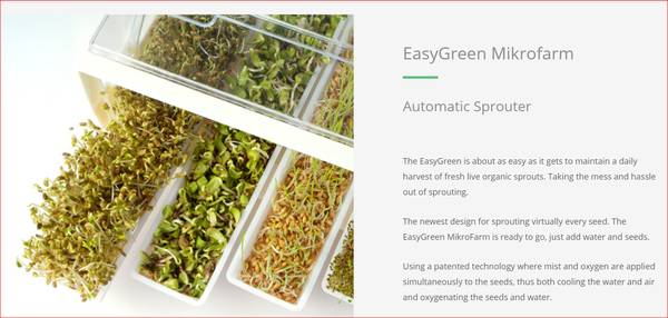 Sprouter Mikrofarm Automatic 1