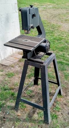 SEARS / CRAFTSMAN 10" Band Saw + Stand 1