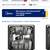 GE 24-in Top Control Built-in Dishwasher ( White ) , TempBoost , 51-De 3 thumbnail