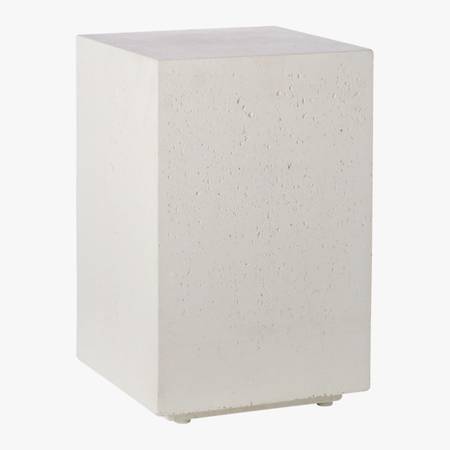 CB2 concrete side table 1