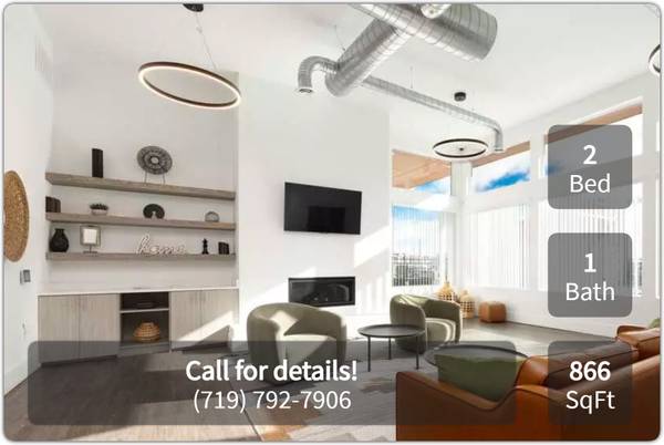 $1,441 / 2br - 866ft2 - Animal lover? This is the purrfect place for you! We are pet friendly! (Colorado Springs)63687119265283120