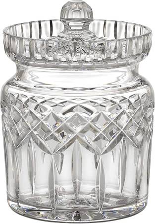 Waterford crystal lidded biscuit jar 1