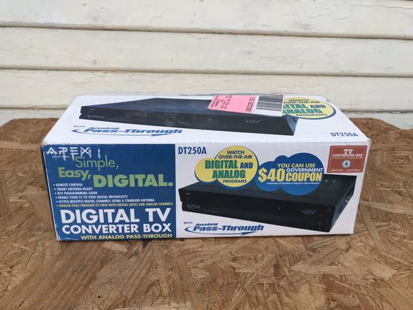 Apex Digital TV Converter Box (new) 1