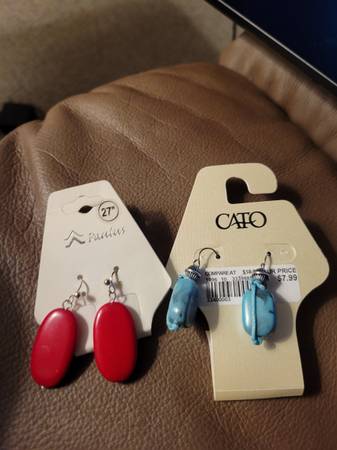 Pierced Earrings - 2 pairs 1