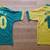 Size P Neymar Jr. #10 Brazil National Team jersey 9 thumbnail