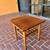Vintage Mid Century Kubus Danish Teak 2 Tier End Table. 1 thumbnail