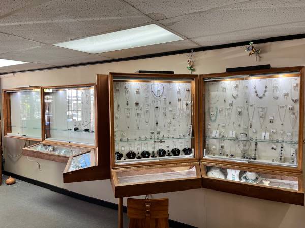 Solid Wood Display Cases and  Cabinets 1