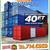 20 40 ft Cargo Container Storage Reefer Shipping Shed Sheds Containers 13 thumbnail