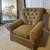 Oversized Swivel Armchair and Matching Ottoman 2 thumbnail
