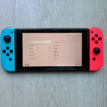 Nintendo Switch with original accessories - video gaming