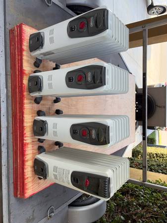 DeLonghi Electric/Oil 1500 Watt Space Heaters 1