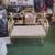 Cute Vintage Small Metal Bench w/ Cushion Seat 1 thumbnail