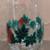 Vintage Christmas Drinking Glasses - Holly Berries Set (5) 4 thumbnail