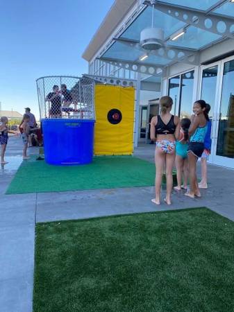 DUNK TANK, SLIDES, TABLES, CHAIRS PARTY RENTALS 1