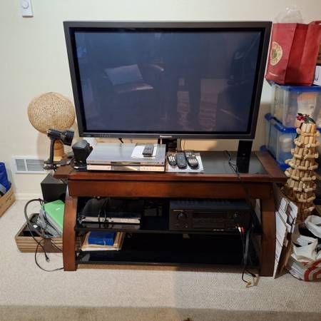 Panasonic 42inch Plasma Display & Stand 1