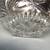 Vintage cut crystal basket or covered candy dish bowl; pinwheel design 12 thumbnail