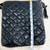 QUILTED CROSS BODY BAG - BLACK FAUX LEATHER 4 thumbnail