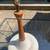 Fantastic Mid Century teak / plaster lamp B5 5 thumbnail