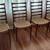 4 Danish Modern teak ladder-back dining chairs by Svegards Markaryd 4 thumbnail