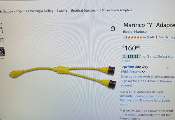 Marinco Shore Power 1