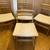 REDUCED - Vintage Mid Century Danish Scandinavian Teak Dining Chairs 4 10 thumbnail