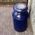 Antique REIDS DAIRY Milk Can Belleville Ontario Painted Blue ! 2 thumbnail