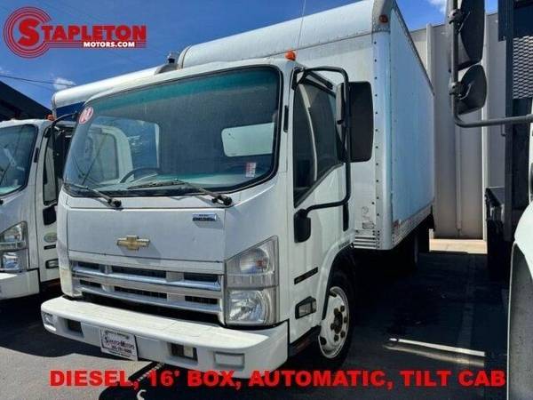 2008 Chevrolet Chevy W5500 DIESEL, 16' BOX, AUTOMATIC, TILT CAB 1