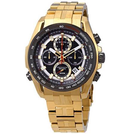 Reloj Bulova Precisionist dorado de 48 mm - $500 (kentfield / ross)63436242293123122
