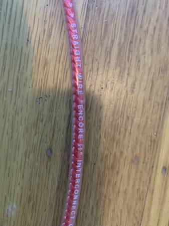 Straight Wire Interconnect Cables 1