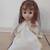 angel doll girl red head ginger 7" tree topper christmas holiday toy e 1 thumbnail