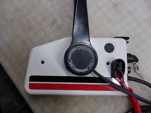 W Johnson Evinrude control box shifter throttle