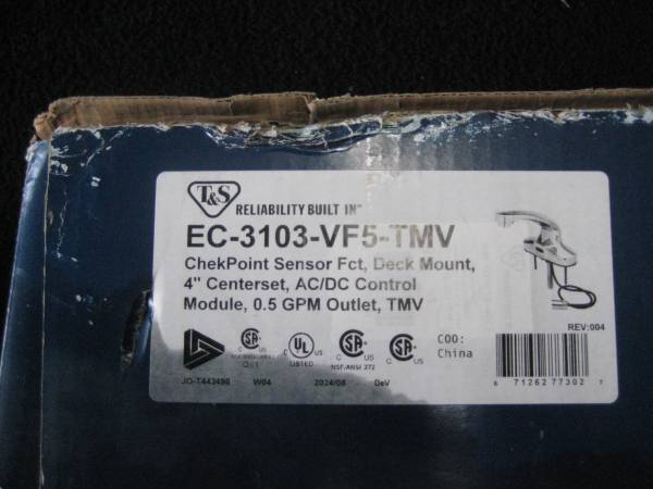 T&S EC-3103-VF5-TMV 1