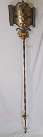 Fine Art Villa 1919 Sconce Wall Lamp 70" Spanish Revival Wrought Iron 1