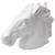 Large Ceramic White Horse Head Statue Equestrian 8 thumbnail