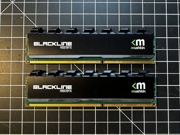 Mushkin DDR3 2400 MHz 2x4GB (8GB total) RAM 1